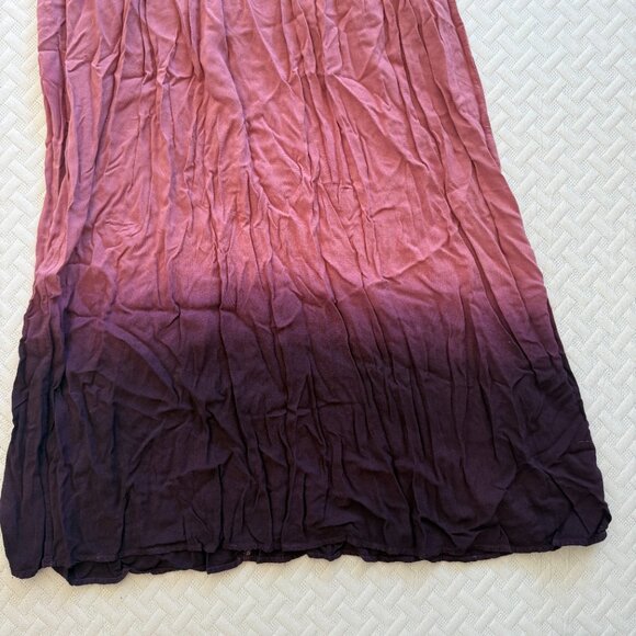 altard state, maxi dress, medium, ombre, crochet top, purple, halter top, boho - Picture 2 of 7